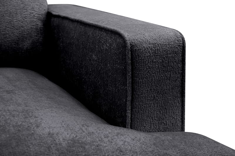 Rossita lyx Erittäin syvä Nojatuoli - Musta Chenille - Huonekalut - Tuoli & nojatuoli - Nojatuoli & lepotuoli
