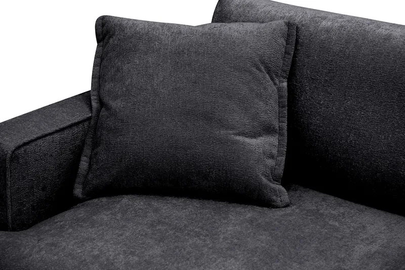 Rossita lyx Erittäin syvä Nojatuoli - Musta Chenille - Huonekalut - Tuoli & nojatuoli - Nojatuoli & lepotuoli