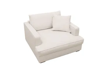 Rossita lyx Erittäin syvä Nojatuoli - Offwhite - Huonekalut - Tuoli & nojatuoli - Nojatuoli & lepotuoli