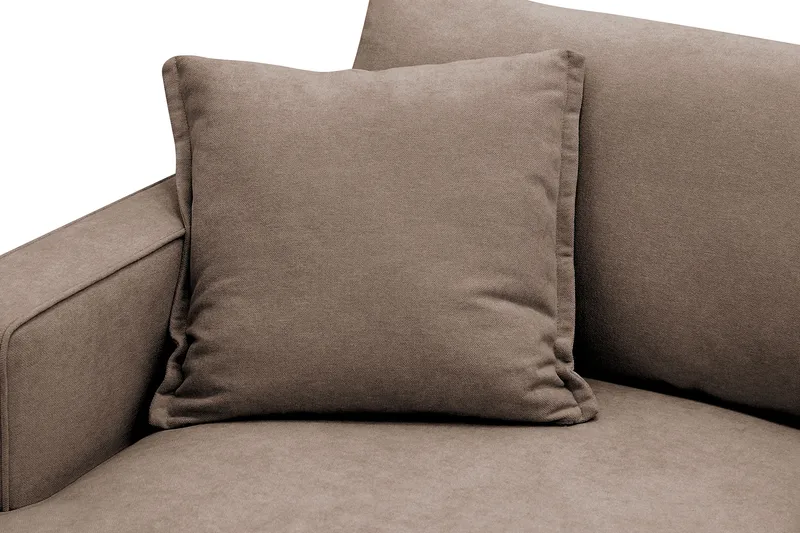 Rossita lyx Erittäin syvä Nojatuoli - Ruskea Kangas - Huonekalut - Tuoli & nojatuoli - Nojatuoli & lepotuoli