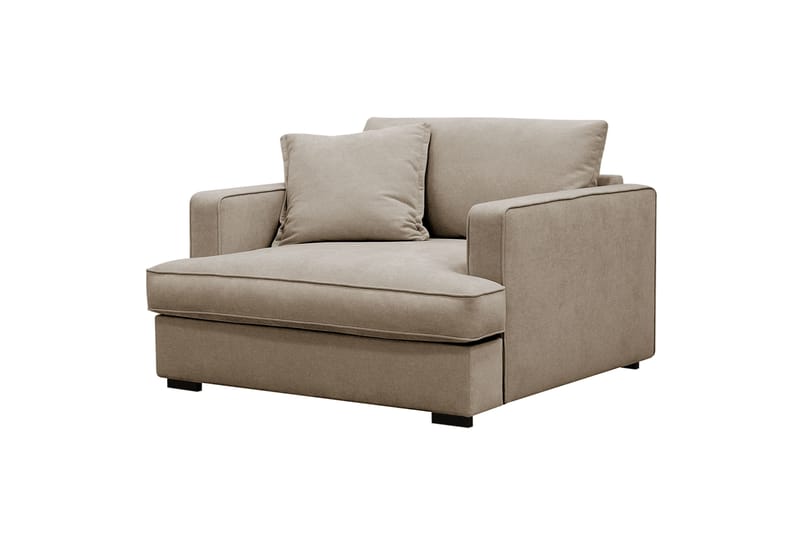 Rossita lyx Erittäin syvä Nojatuoli - Ruskea Kangas - Huonekalut - Tuoli & nojatuoli - Nojatuoli & lepotuoli