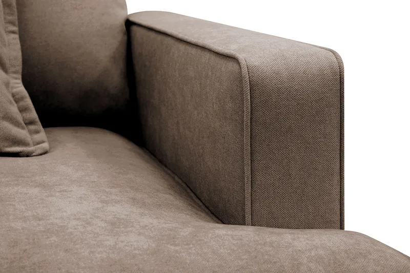 Rossita lyx Erittäin syvä Nojatuoli - Ruskea Kangas - Huonekalut - Tuoli & nojatuoli - Nojatuoli & lepotuoli