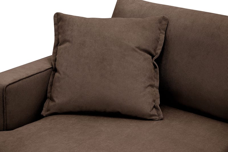 Rossita lyx Erittäin syvä Nojatuoli - Ruskea Vakosametti - Huonekalut - Tuoli & nojatuoli - Nojatuoli & lepotuoli