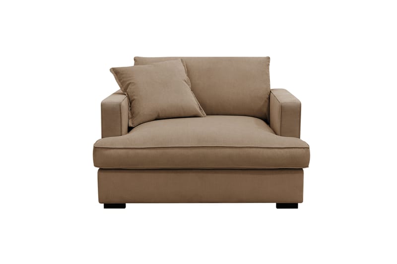 Rossita lyx Erittäin syvä Nojatuoli - Ruskea Vakosametti - Huonekalut - Tuoli & nojatuoli - Nojatuoli & lepotuoli