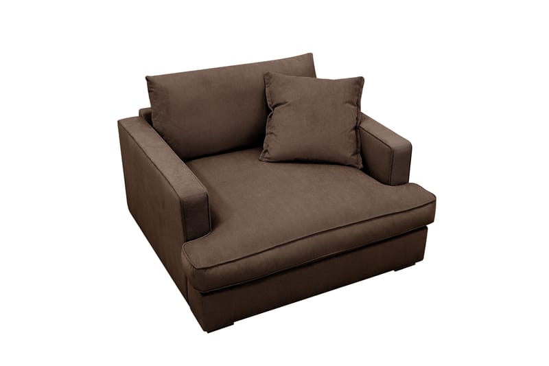 Rossita lyx Erittäin syvä Nojatuoli - Ruskea Vakosametti - Huonekalut - Tuoli & nojatuoli - Nojatuoli & lepotuoli