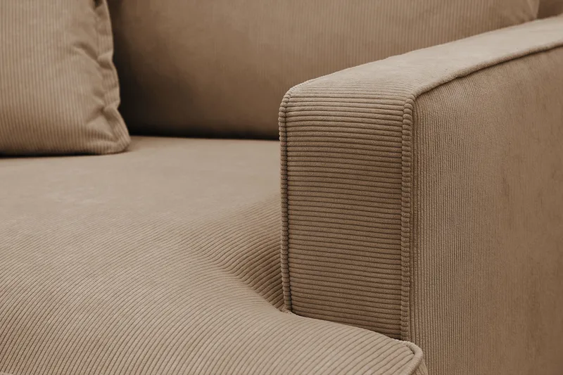 Rossita lyx Erittäin syvä Nojatuoli - Ruskea Vakosametti - Huonekalut - Tuoli & nojatuoli - Nojatuoli & lepotuoli