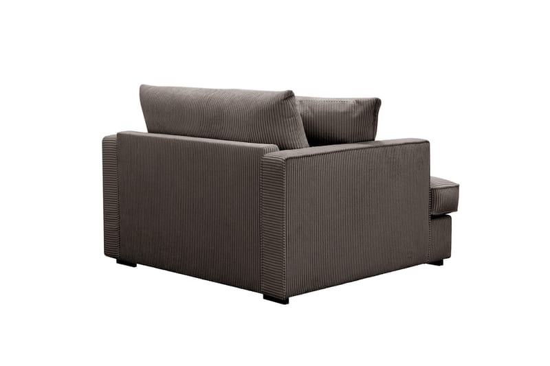 Rossita lyx Erittäin syvä Nojatuoli - Tummanharmaa Vakosametti - Huonekalut - Tuoli & nojatuoli - Nojatuoli & lepotuoli