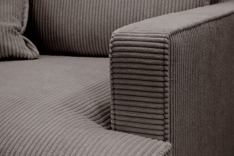 Rossita lyx Erittäin syvä Nojatuoli - Tummanharmaa Vakosametti - Huonekalut - Tuoli & nojatuoli - Nojatuoli & lepotuoli