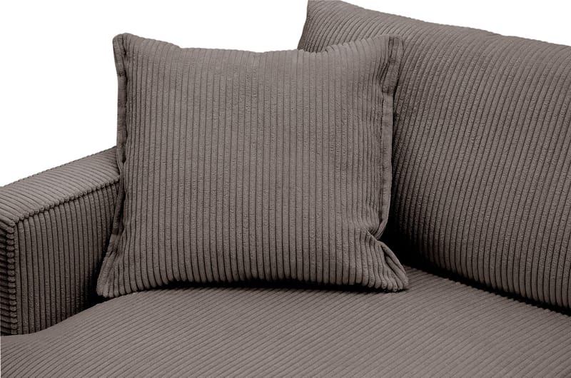 Rossita lyx Erittäin syvä Nojatuoli - Tummanharmaa Vakosametti - Huonekalut - Tuoli & nojatuoli - Nojatuoli & lepotuoli