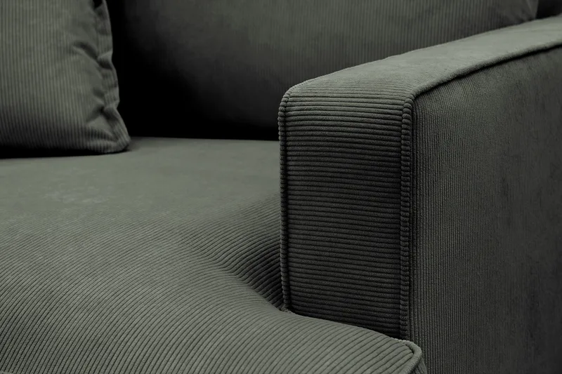 Rossita lyx Erittäin syvä Nojatuoli - Tummanvihreä Vakosametti - Huonekalut - Tuoli & nojatuoli - Nojatuoli & lepotuoli