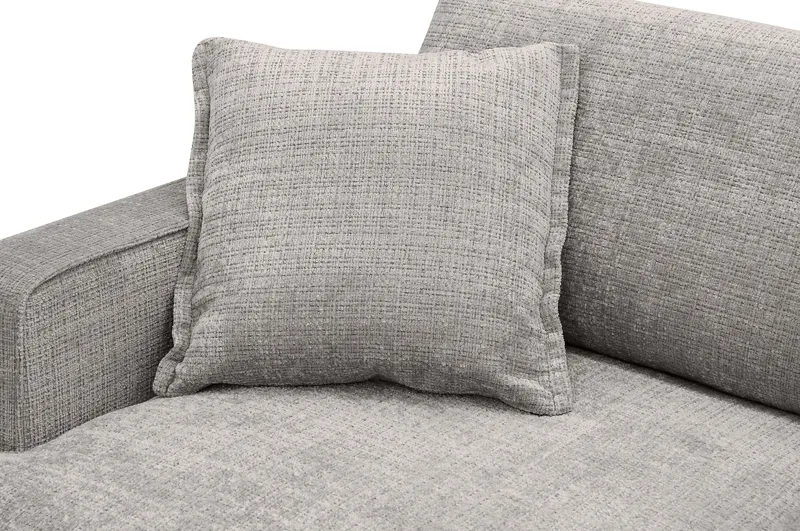 Rossita lyx Erittäin syvä Nojatuoli - Vaaleanharmaa Chenille - Huonekalut - Tuoli & nojatuoli - Nojatuoli & lepotuoli