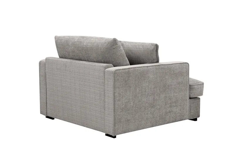 Rossita lyx Erittäin syvä Nojatuoli - Vaaleanharmaa Chenille - Huonekalut - Tuoli & nojatuoli - Nojatuoli & lepotuoli