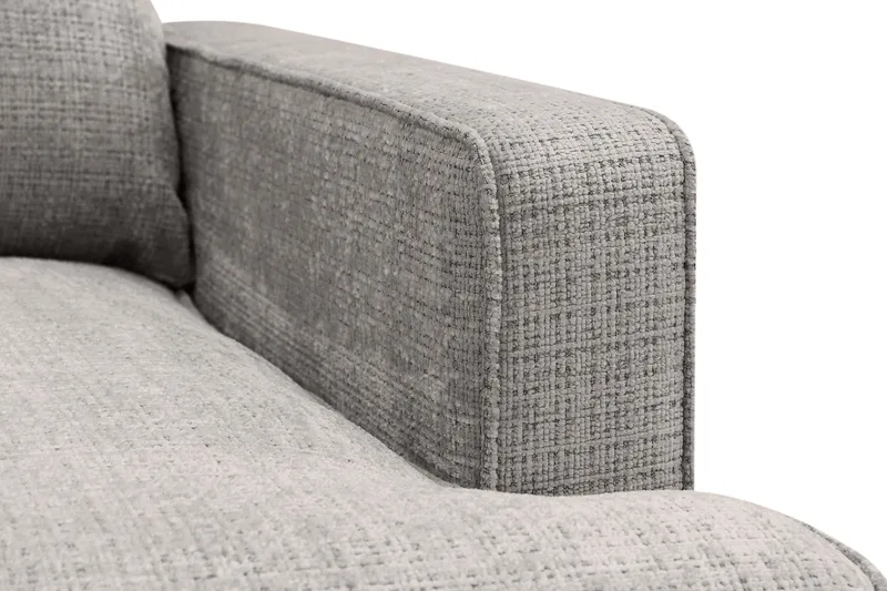 Rossita lyx Erittäin syvä Nojatuoli - Vaaleanharmaa Chenille - Huonekalut - Tuoli & nojatuoli - Nojatuoli & lepotuoli