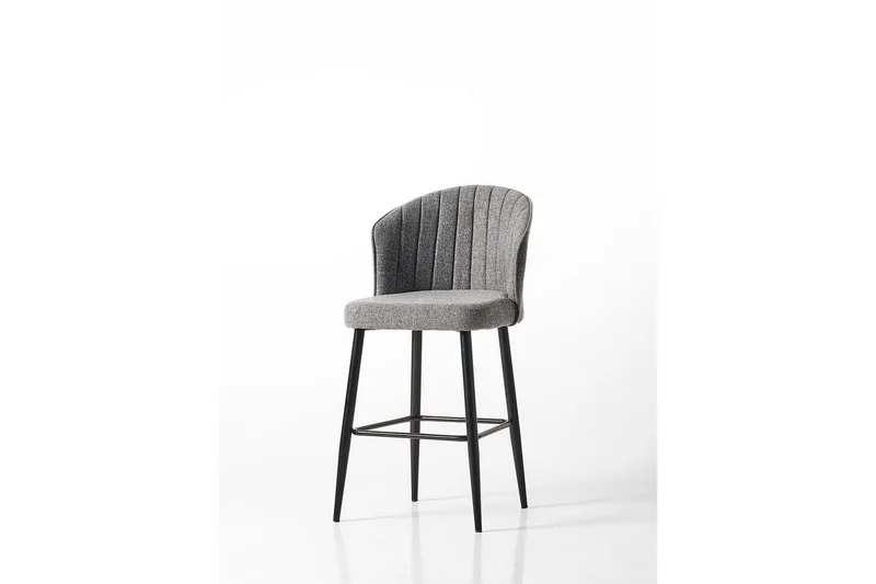 Rubi Baariryhmä 52 cm - Harmaa/Musta - Huonekalut - Tuoli & nojatuoli - Baarituoli