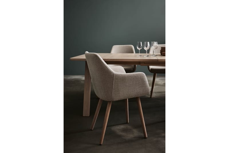 Rumba Käsinojallinen tuoli - Beige - Huonekalut - Tuoli & nojatuoli - Ruokapöydän tuolit