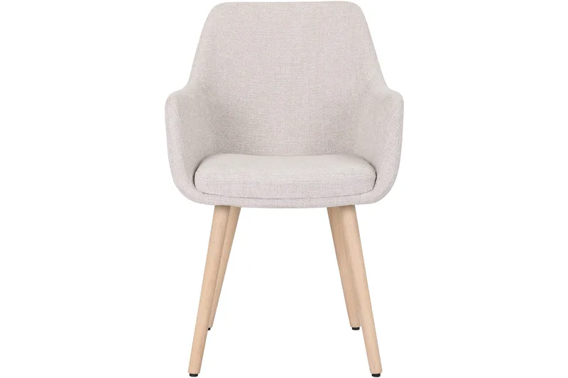 Rumba Käsinojallinen tuoli - Beige - Huonekalut - Tuoli & nojatuoli - Ruokapöydän tuolit