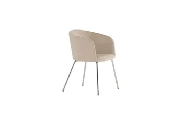 Ruokapöydän tuoli Berit - beige - Huonekalut - Tuoli & nojatuoli - Ruokapöydän tuolit