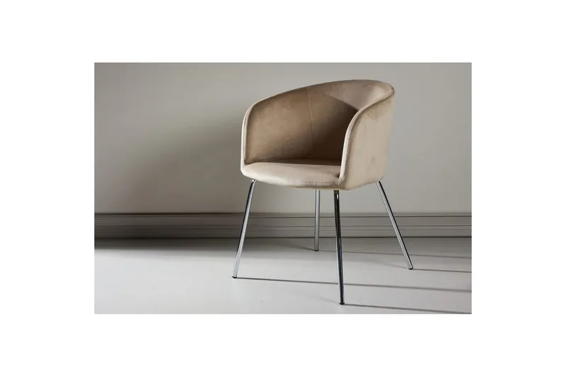 Ruokapöydän tuoli Berit - beige - Huonekalut - Tuoli & nojatuoli - Ruokapöydän tuolit