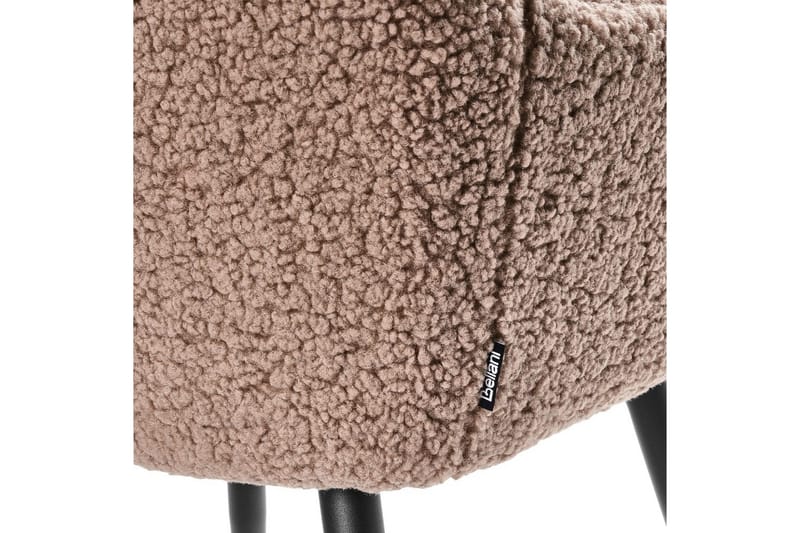 Ruokapöydän tuoli Casmalia 2 kpl Beige/musta - Beige/musta - Huonekalut - Tuoli & nojatuoli - Ruokapöydän tuolit