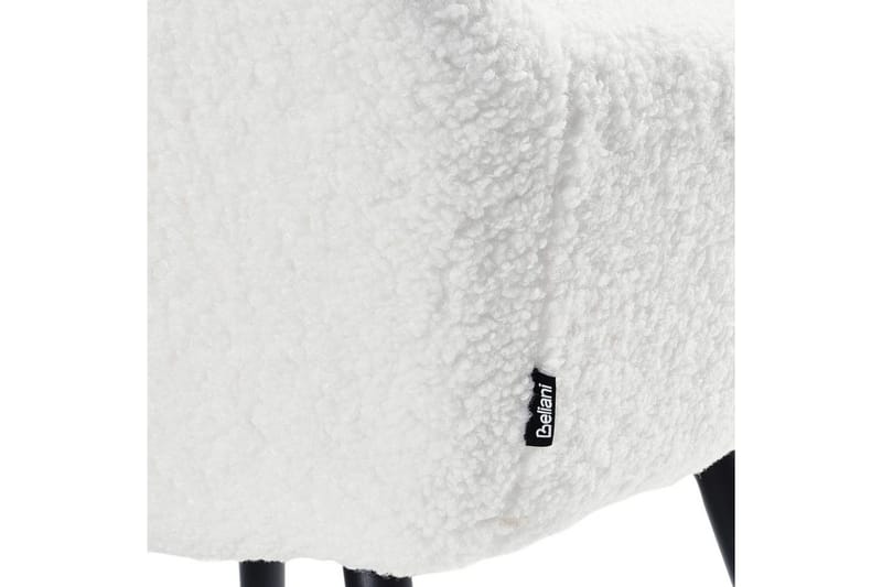 Ruokapöydän tuoli Casmalia 2 kpl Valkoinen/musta - Valkoinen/musta - Huonekalut - Tuoli & nojatuoli - Ruokapöydän tuolit