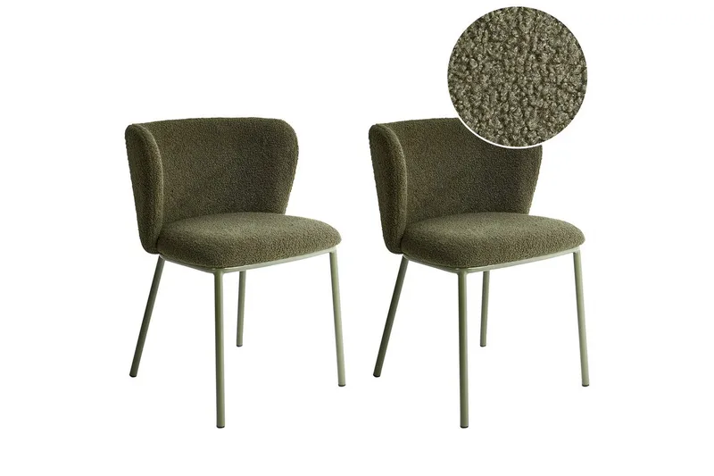 Ruokapöydän tuoli Mina II sarja 2 Vihreä, Vihreä