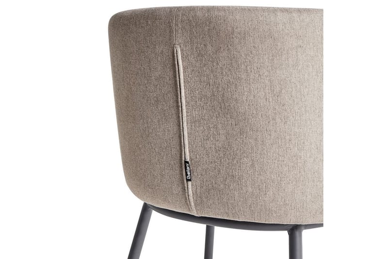 Ruokapöydän tuoli Mina sarja 2 Beige/musta - Beige/musta - Huonekalut - Tuoli & nojatuoli - Ruokapöydän tuolit