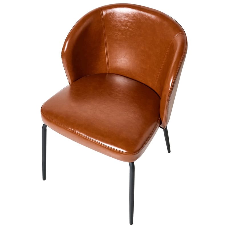 Ruokapöydän tuoli Zana 2-pakkaus - Ruskea, Musta - Huonekalut - Tuoli & nojatuoli - Ruokapöydän tuolit