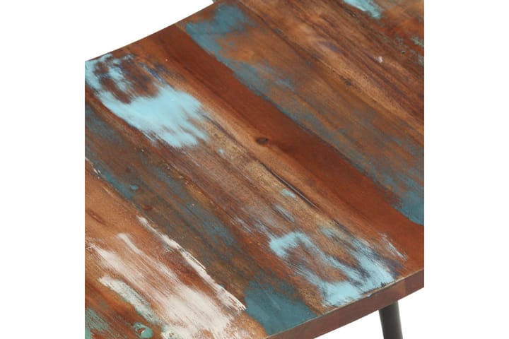 Ruokapöydän tuolit 2 kpl täysi uusiokäytetty puu - Ruokapöydän tuolit - Meikkituoli - Käsinojallinen tuoli