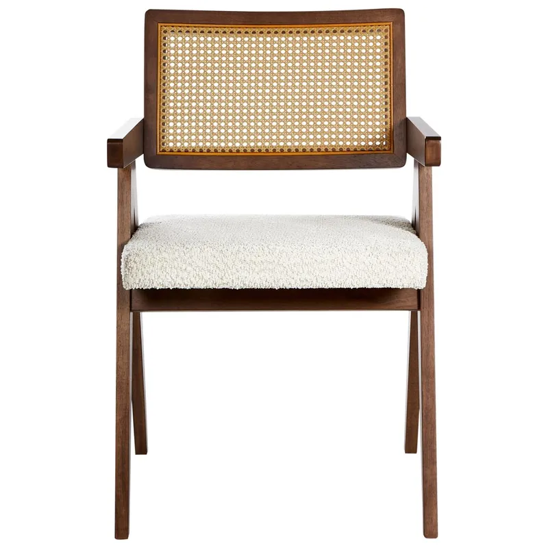 Ruokatuoli Ava 2-pakkaus - Tummanruskea, Beige - Huonekalut - Tuoli & nojatuoli - Ruokapöydän tuolit