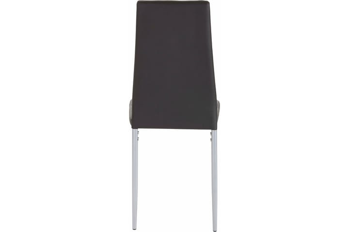 Ruokatuoli Barak 2-pak - PU/Musta/Metalli - Ruokapöydän tuolit