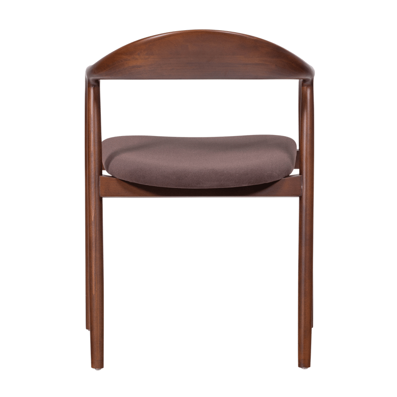 Ruokatuoli Bran käsinojilla - Ruskea - Huonekalut - Tuoli & nojatuoli - Ruokapöydän tuolit