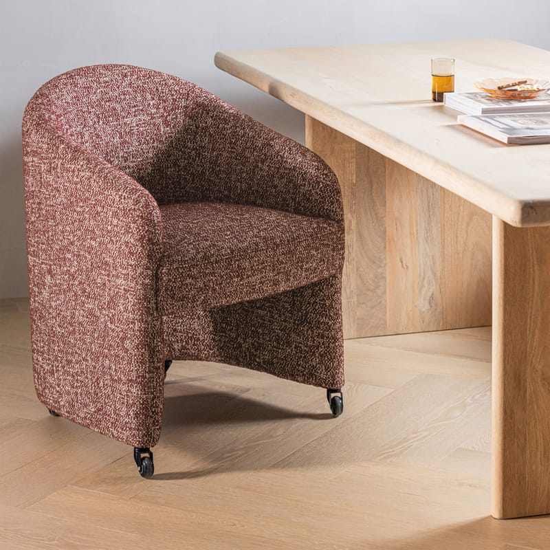 Ruokatuoli Cordo - Ruosteenruskea - Huonekalut - Tuoli & nojatuoli - Ruokapöydän tuolit