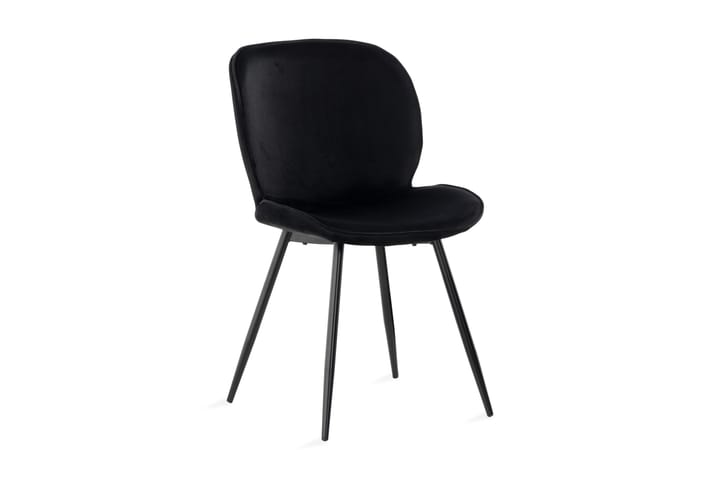 Ruokatuoli Emine - Musta/Musta - Ruokapöydän tuolit