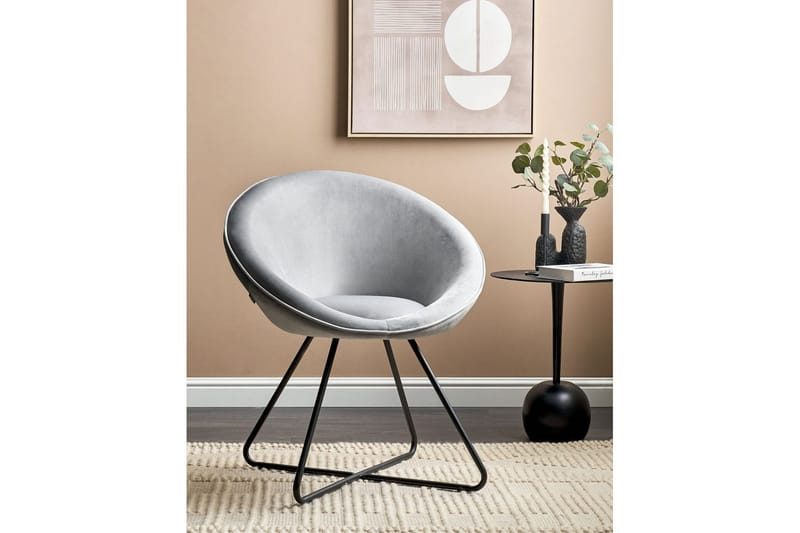 Ruokatuoli Floby ll - Harmaa, musta - Huonekalut - Tuoli & nojatuoli - Nojatuoli & lepotuoli