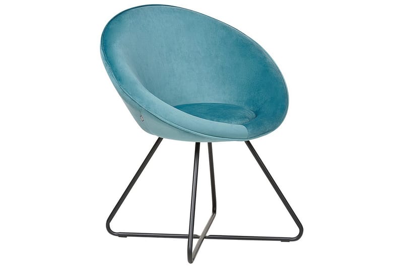 Ruokatuoli Floby ll, Sininen, Musta