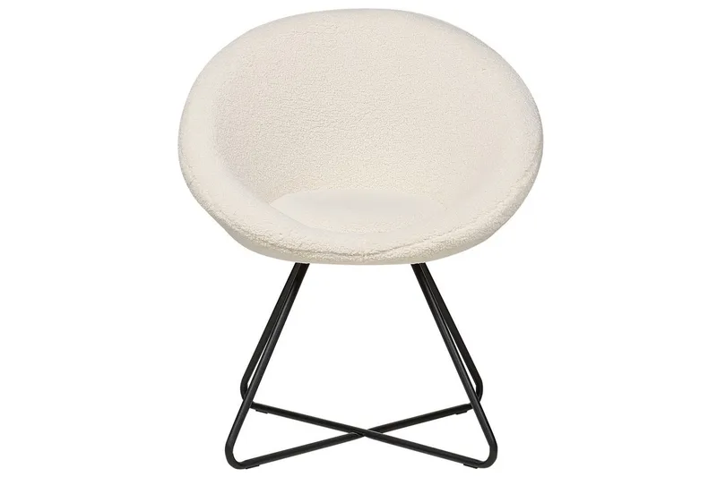 Ruokatuoli Floby ll - Valkoinen, Musta - Huonekalut - Tuoli & nojatuoli - Nojatuoli & lepotuoli