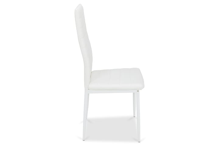 Ruokatuoli Fred - Valkoinen - Ruokapöydän tuolit