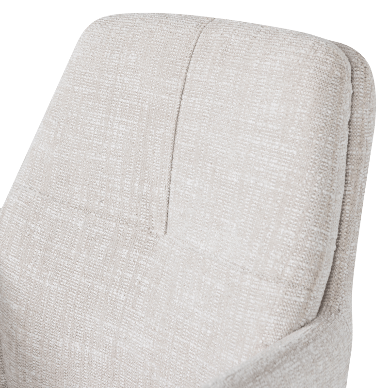 Ruokatuoli Grant pyörivällä toiminnolla - Luonnonväri melange - Huonekalut - Tuoli & nojatuoli - Ruokapöydän tuolit