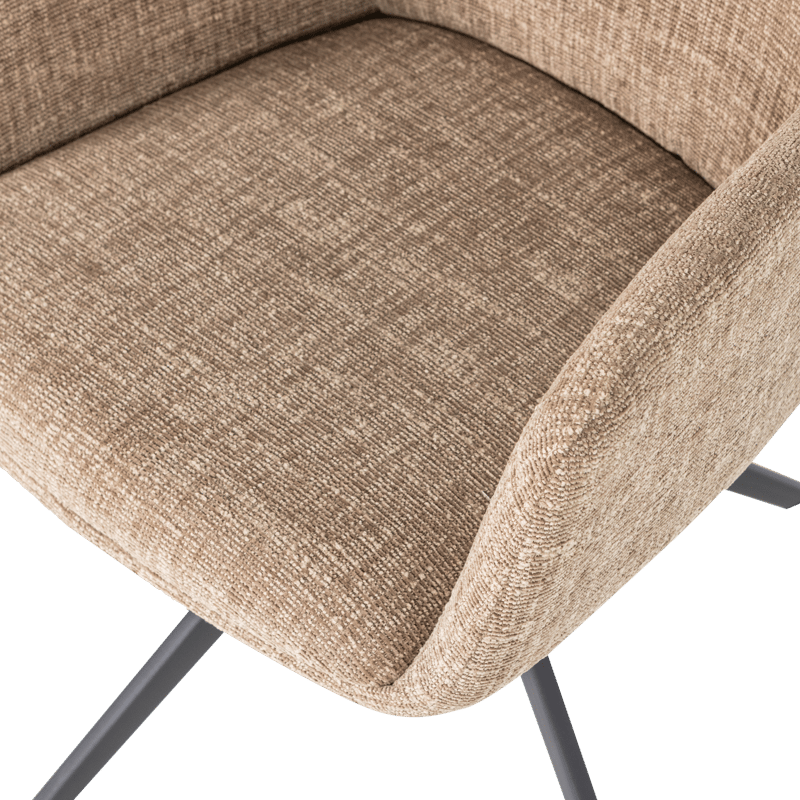 Ruokatuoli Grant pyörivällä toiminnolla - Hiekka melange - Huonekalut - Tuoli & nojatuoli - Ruokapöydän tuolit