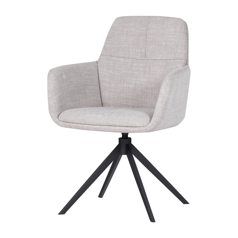 Ruokatuoli Grant pyörivällä toiminnolla, Luonnonväri melange