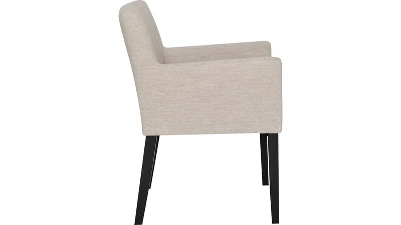 Ruokatuoli Hammar käsinojilla bouclé-kangasta - beige - Huonekalut - Tuoli & nojatuoli - Ruokapöydän tuolit