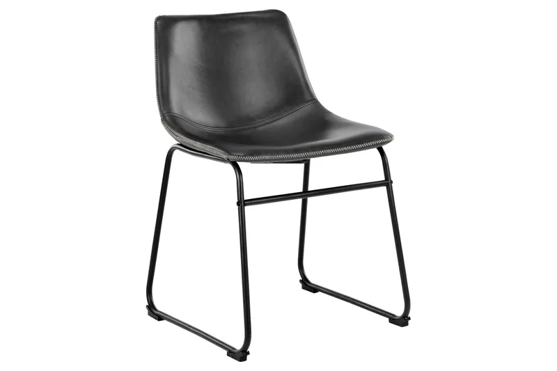 Ruokatuoli Heceta - Musta - Huonekalut - Tuoli & nojatuoli - Ruokapöydän tuolit