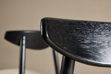Ruokatuoli ilman käsinojia VIND Ven-ruokatuoli Musta - Huonekalut - Tuoli & nojatuoli - Ruokapöydän tuolit