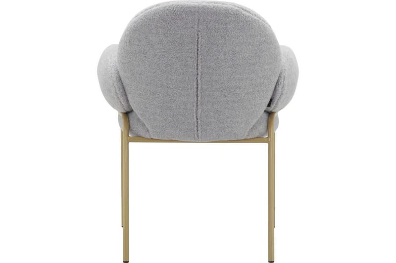 Ruokatuoli Iwama 2 osaa Vaaleanharmaa Teddy - Vaaleanharmaa Teddy - Huonekalut - Tuoli & nojatuoli - Ruokapöydän tuolit