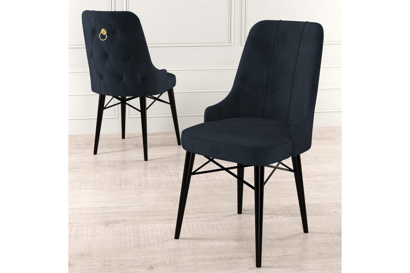 Ruokatuoli Jandela Antrasiitti / Musta - Antrasiitti / Musta - Huonekalut - Tuoli & nojatuoli - Ruokapöydän tuolit