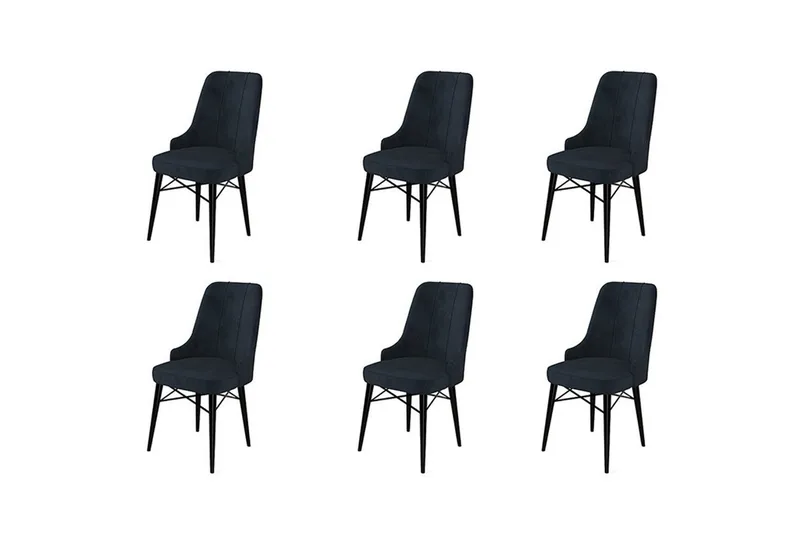 Ruokatuoli Jandela Antrasiitti / Musta, Antrasiitti / Musta