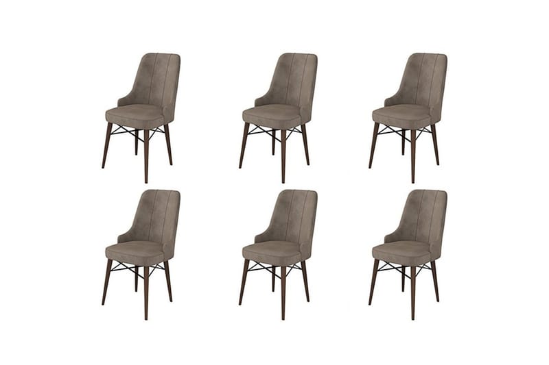 Ruokatuoli Jandela Cappuccino / ruskea, Cappuccino / ruskea