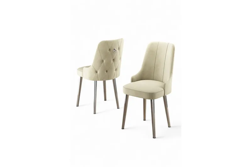 Ruokatuoli Jebi Kerma / Kromi - Kerma / Kromi - Huonekalut - Tuoli & nojatuoli - Ruokapöydän tuolit