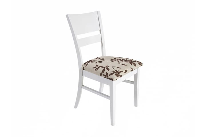 Ruokatuoli Kendi - Valkoinen/Ruskea - Ruokapöydän tuolit