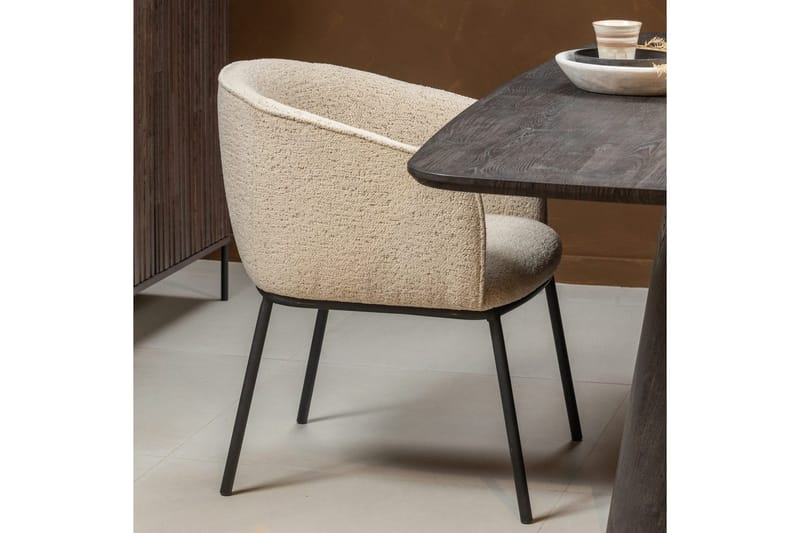 Ruokatuoli Leon - Luonnollinen melange - Huonekalut - Tuoli & nojatuoli - Ruokapöydän tuolit